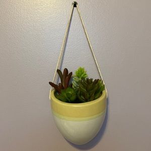 Faux hanging plant from Target